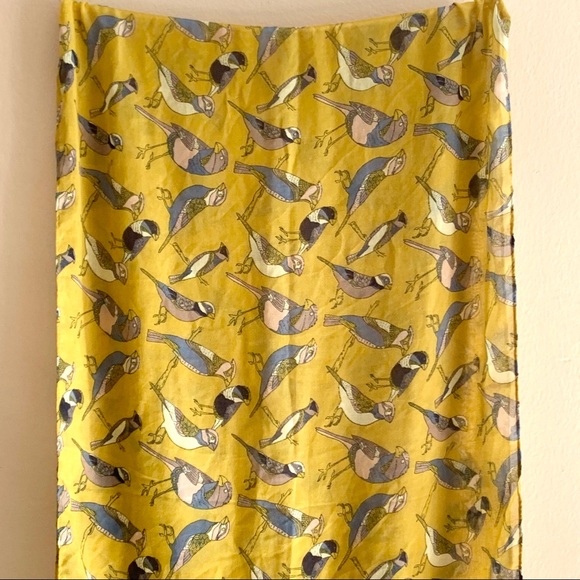 Salwar Kameez Accessories - Yellow Bird Lightweight scarf